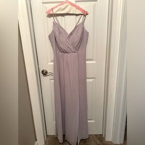 David’s Bridal Bridesmaid Dress - light purple